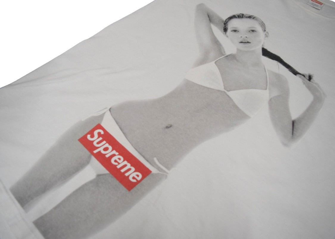SUPREME Kate Moss 10th Anniversary シュプリーム ケイトモス 10周年記念 Tシャツ ボックスロゴ Lサイズ 04SS  52942
