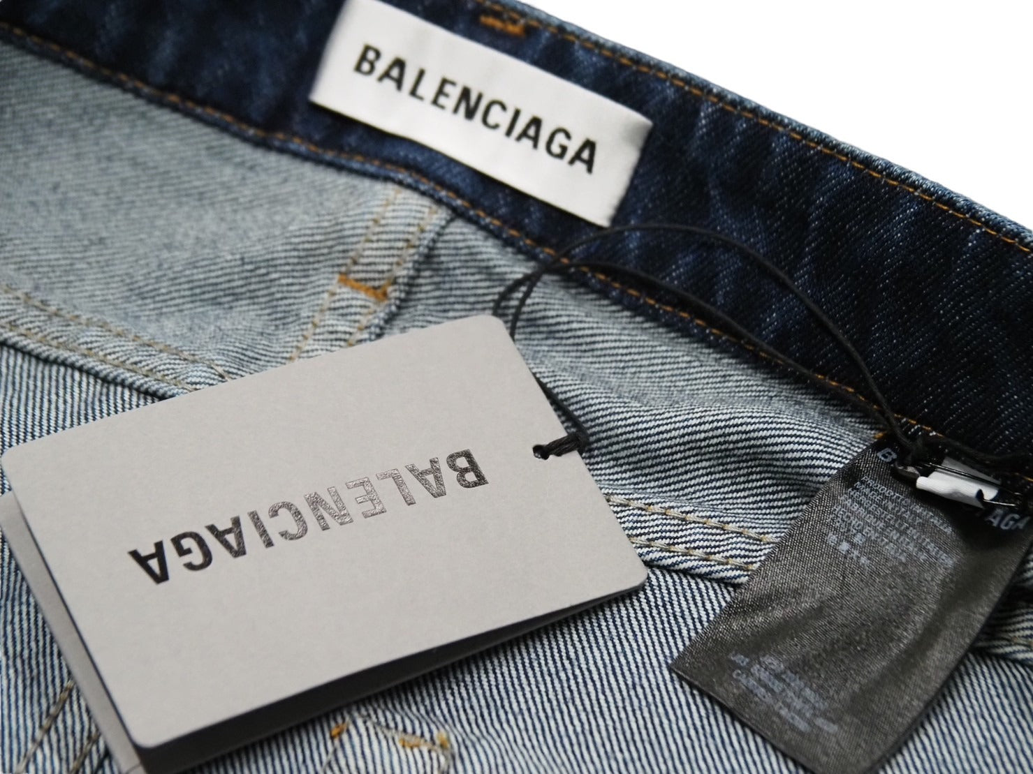 新品未使用品 BALENCIAGA バレンシアガ デニムスカート タイト