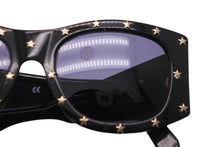 Load image into Gallery viewer, CHANEL シャネル サングラス アイウェア メガネ ココマーク 星 ブラック プラスチック 03525 94305 ゴールド金具 美品 中古 52966