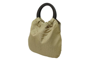 CELINE セリーヌ ハンドバッグ トートバッグ Cマカダム ロゴ ベージュ ブラウン MC00/1 美品 中古 52997