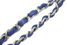 Load image into Gallery viewer, 極美品 CHANEL シャネル トートバッグ ラージショッピングバッグ 26番台 AS0452 コットン ラム ホワイト ブルー 中古 53023