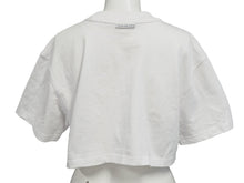 Load image into Gallery viewer, Alexander Wang アレキサンダーワン 半袖Ｔシャツ トップス ショート丈 NEW YORK ホワイト コットン サイズS 美品 中古 53042