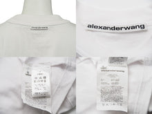 Load image into Gallery viewer, Alexander Wang アレキサンダーワン 半袖Ｔシャツ トップス ショート丈 NEW YORK ホワイト コットン サイズS 美品 中古 53042
