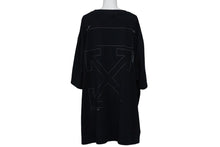 Load image into Gallery viewer, off-white オフホワイト 半袖Tシャツ アローロゴ ブラック ヴァージルアブロー サイズxl 20aw 中古 53058