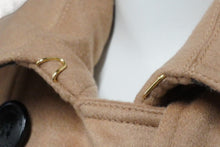 Load image into Gallery viewer, 極美品 BURBERRY バーバリー カシミヤ トレンチコート ブラウン アウター ゴールド金具 ノバチェック 3994455 サイズ36 中古 53062
