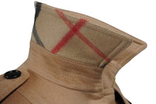 Load image into Gallery viewer, 極美品 BURBERRY バーバリー カシミヤ トレンチコート ブラウン アウター ゴールド金具 ノバチェック 3994455 サイズ36 中古 53062