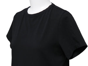 YOKO CHAN ヨーコチャン 半袖Ｔシャツ ブラウス YCT-219-013 サイズ40 ブラック ブルー 美品 中古 53066
