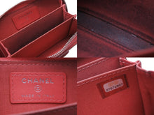 Load image into Gallery viewer, CHANEL シャネル 財布 コインケース ココマーク ピンク ネイビー 27番台 シルバー金具 良品 中古 53073