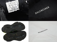 Load image into Gallery viewer, BALENCIAGA バレンシアガ スニーカー triple s トリプルS レディース ブラック グリーン サイズ36 美品 中古 53086