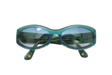 Load image into Gallery viewer, CHANEL シャネル サングラス アイウェア メガネ ココマーク グリーン 56□18 5029 チョコバー シルバー金具 美品 中古 53153