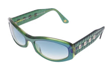 Load image into Gallery viewer, CHANEL シャネル サングラス アイウェア メガネ ココマーク グリーン 56□18 5029 チョコバー シルバー金具 美品 中古 53153