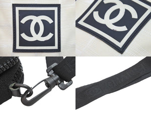 CHANEL シャネル ショルダーバッグ A22059 ココマーク スポーツライン ドレイク愛用 8番台 美品 中古 53156