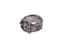 Load image into Gallery viewer, HERMES エルメス リング 指輪 アクセサリー ディアンヌベルトリング 8号 12g シルバー 美品 中古 53179
