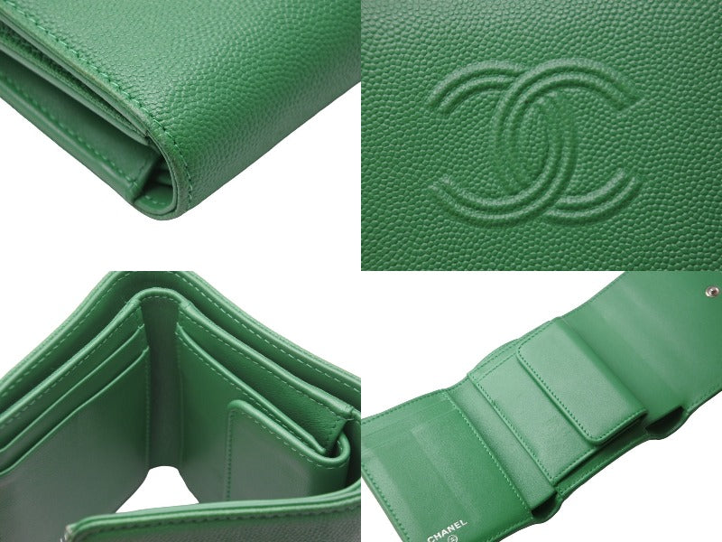 CHANEL/シャネル】 ミニウォレット 三つ折り財布 30番台