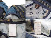 Load image into Gallery viewer, LOUIS VUITTON ルイヴィトン ショートパンツ デニムパッチワーク RW071B WKPA37CF7 ブルー サイズ34 美品 中古 53184