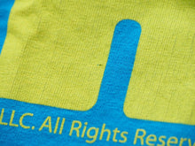 Load image into Gallery viewer, カニエウエスト 半袖Ｔシャツ グローインザダークツアーTシャツ 村上隆 熊 ブルー コットン XL 良品 中古 53186