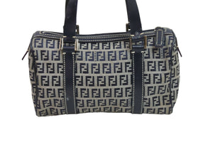 FENDI フェンディ ミニボストンバッグ ハンドバッグ ズッキーノ