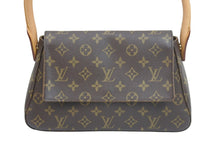 Load image into Gallery viewer, LOUIS VUITTON ルイヴィトン モノグラム M51147 ミニルーピング ショルダーバッグ ハンドバッグ 中古 53232