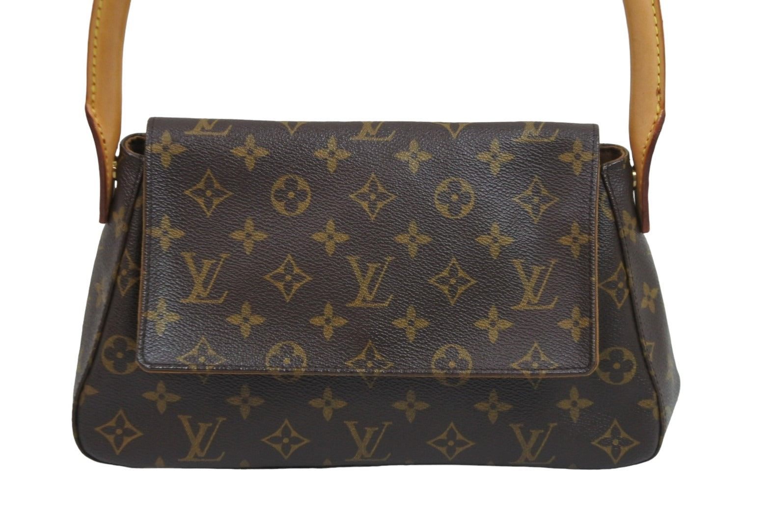 LOUISVUITTON ルイヴィトン ミニルーピング モノグラム ハンドバッグ