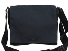 Load image into Gallery viewer, GUCCI グッチ ショルダーバッグ 斜めがけバッグ 146236 4276 GGキャンバス ブラック シルバー金具 良品 中古 53235