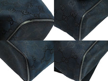 Load image into Gallery viewer, GUCCI グッチ ショルダーバッグ 斜めがけバッグ 146236 4276 GGキャンバス ブラック シルバー金具 良品 中古 55105