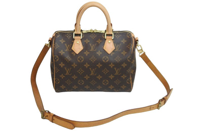 LOUISVUITTON ルイヴィトン スピーディ25 バンドリエール 2WAYバッグ ミニボストン PVCコーティングキャンバス 美品 中古 53251