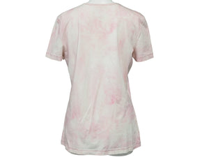 CHANEL シャネル 半袖 Tシャツ ココマーク タイダイ柄 P34611K02001 09C ピンク ラメ入り サイズ40 良品 中古 53256