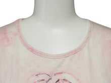 Load image into Gallery viewer, CHANEL シャネル 半袖 Tシャツ ココマーク タイダイ柄 P34611K02001 09C ピンク ラメ入り サイズ40 良品 中古 53256