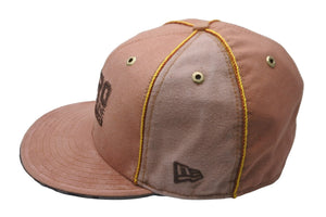 NEW ERA ニューエラ NITRO MICROPHONE UNDERGROUND キャップ 帽子 ブラウン サイズ7 1/4 良品 中古 53259