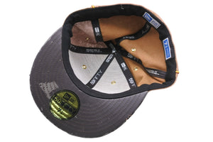 NEW ERA ニューエラ NITRO MICROPHONE UNDERGROUND キャップ 帽子 ブラウン サイズ7 1/4 良品 中古 53259