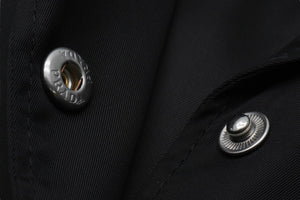 PRADA プラダ 半袖シャツ ワンピース RE-NYLON ブラック ナイロン サイズ36 230619 シルバー金具 美品 中古 53291
