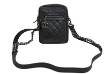 Load image into Gallery viewer, 極美品 CHANEL シャネル ショルダーバッグ マトラッセ チェーンショルダー 22番台 ブラック レザー ガンメタリック金具 中古 53297