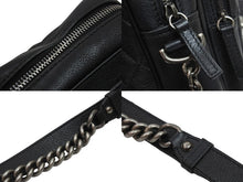 Load image into Gallery viewer, 極美品 CHANEL シャネル ショルダーバッグ マトラッセ チェーンショルダー 22番台 ブラック レザー ガンメタリック金具 中古 53297