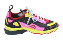 Load image into Gallery viewer, FENDI フェンディ スニーカー 靴 ズッカ柄 8E6912 イタリア製 レディース マルチカラー サイズ37 美品 中古 53327