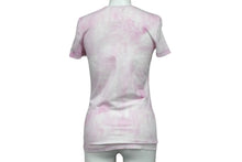 Load image into Gallery viewer, CHANEL シャネル 半袖 Tシャツ ココマーク タイダイ柄 P34611K02001 フランス製 コットン エラスタン ピンク 34 美品 中古 53333