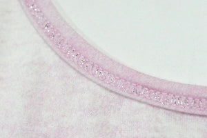 CHANEL シャネル 半袖 Tシャツ ココマーク タイダイ柄 P34611K02001 フランス製 コットン エラスタン ピンク 34 美品 中古 53333