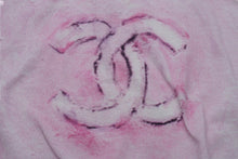 Load image into Gallery viewer, CHANEL シャネル 半袖 Tシャツ ココマーク タイダイ柄 P34611K02001 フランス製 コットン エラスタン ピンク 34 美品 中古 53333