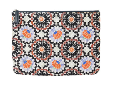 CHANEL シャネル キルティング クラッチバッグ ノベルティ 2014 クリスマス限定 20番台 ナイロンキャンバス 美品 中古 53335