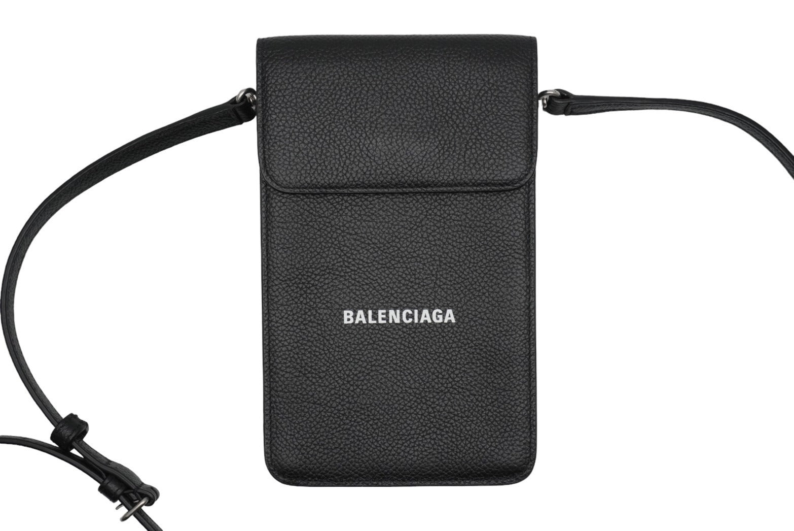 正規店買付【BALENCIAGA】モナコ ブラック レザー カードケース (BALENCIAGA/カードケース・名刺入れ)  7656312AAXB【BUYMA】