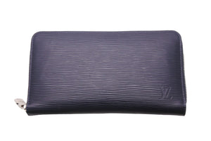 極美品 LOUIS VUITTON ルイ・ヴィトン 長財布 ジッピー オーガナイザー エピレザー M62644 シルバー金具 中古 53395