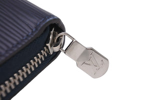 極美品 LOUIS VUITTON ルイ・ヴィトン 長財布 ジッピー オーガナイザー エピレザー M62644 シルバー金具 中古 53395