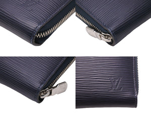 極美品 LOUIS VUITTON ルイ・ヴィトン 長財布 ジッピー オーガナイザー エピレザー M62644 シルバー金具 中古 53395