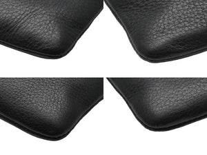 新品同様 BALENCIAGA バレンシアガ クラッチバッグ ショッピング ポーチ L ブラック レザー 492467 中古 53402
