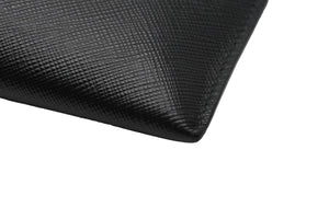 PRADA プラダ クラッチバッグ トラベルケース カーフスキン 2NG001 ブラック シルバー金具 美品 中古 53403