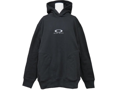 新品同様 OAKLEY オークリー PALACE パレス パーカー スウェット ブラック コットン サイズL 中古 53418