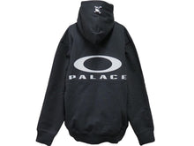 Load image into Gallery viewer, 新品同様 OAKLEY オークリー PALACE パレス パーカー スウェット ブラック コットン サイズL 中古 53418