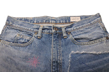 Load image into Gallery viewer, KAPITAL キャピタル デニムパンツ 14ozデニム 5P OKABILLY リメイク ブルー コットン サイズ32 EK-1027 美品 中古 53420