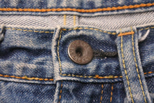 Load image into Gallery viewer, KAPITAL キャピタル デニムパンツ 14ozデニム 5P OKABILLY リメイク ブルー コットン サイズ32 EK-1027 美品 中古 53420