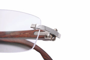 Cartier カルティエ サングラス メガネ ウッドテンプル 140b