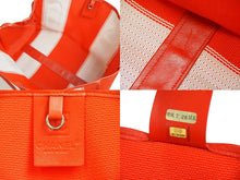 Load image into Gallery viewer, CHANEL シャネル トートバッグ ポーチ付け スポーツライン ココマーク A38203 12番台 レッド ブルー 美品 中古 53430